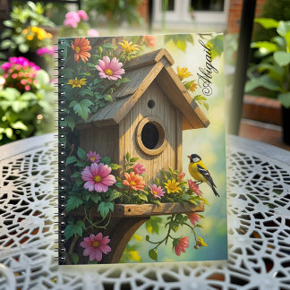 Cuaderno Atractivo Atractivo Vibrante Flor de Verano Gran H