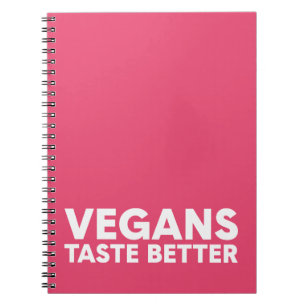 Cuaderno Atractivo Vegano