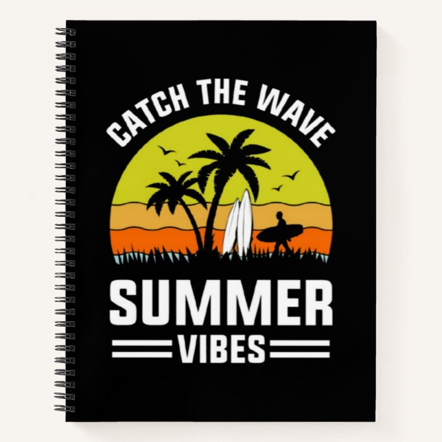 Cuaderno Atrapa La Ola Vibraciones De Verano-64193 (Anverso)