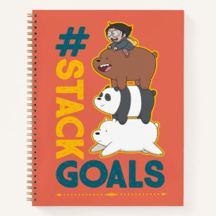 Cuaderno Atrapamos osos y Chloe - #StackGoals