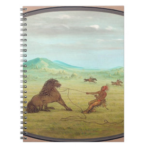 Cuaderno Atrapando Caballos Salvajes Pawnee