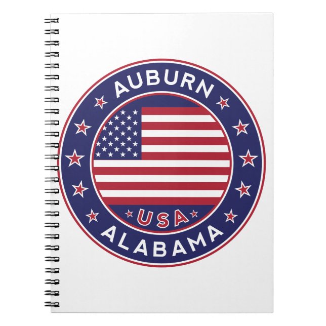 Cuaderno Auburn, Alabama (Frente)