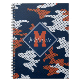 Cuaderno Auburn Deep-South Tiger Spirit Camo 