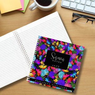 Cuaderno Audaces Colorful Florals Notas del sermón Añadir a