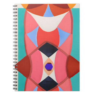 Cuaderno Audaz Arte Geométrico Kaleidoscopio