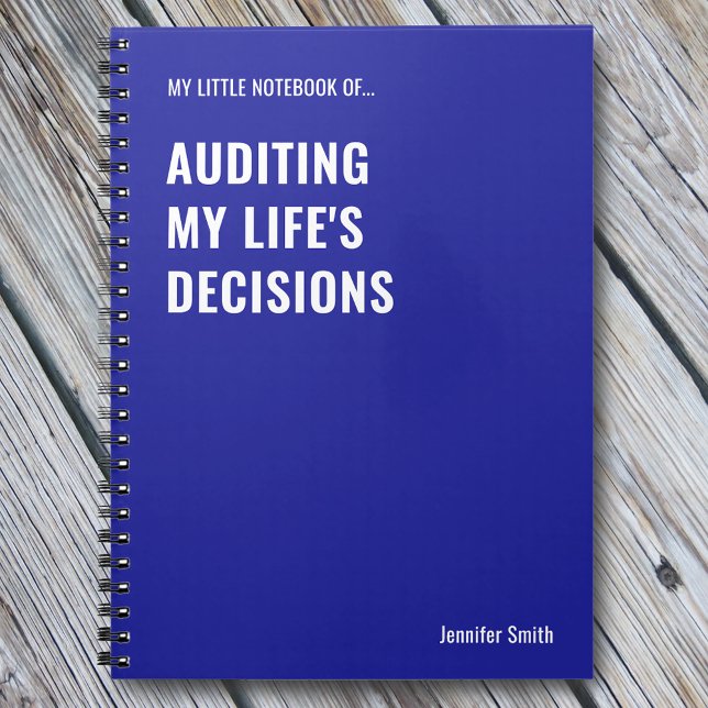 Cuaderno Auditor de decisiones de mi vida portátil (Subido por el creador)