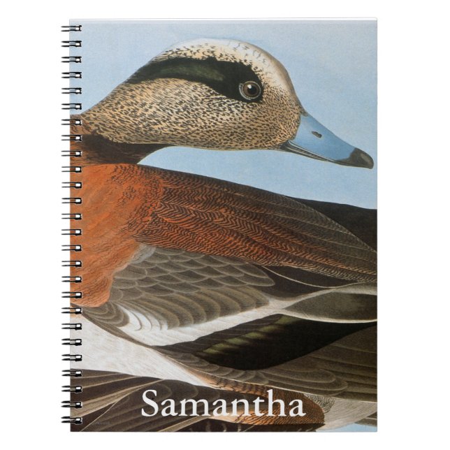 Cuaderno Audubon: Wigeon (Frente)