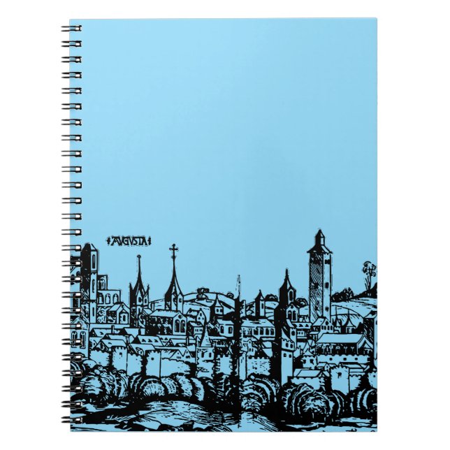 Cuaderno Augsburgo capital alemán de Suabia (Frente)