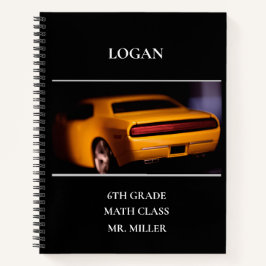 Cuaderno Aula de la escuela de personalización de Muscle Ca