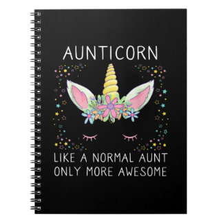 Cuaderno Aunticoran como una tía normal, sólo una diversión
