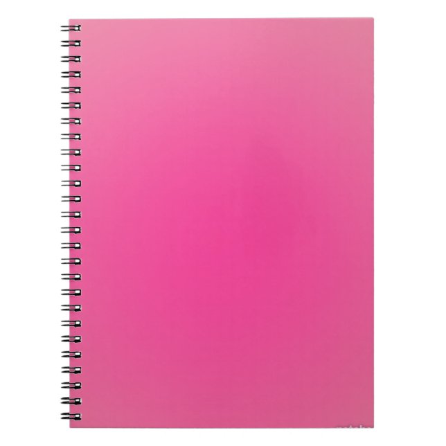 Cuaderno aura rosa, estética (Frente)