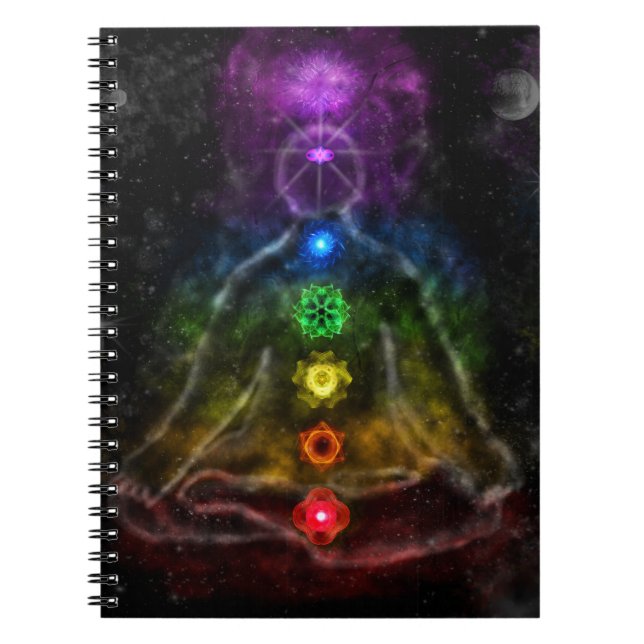 CUADERNO AUREOLA ETÉREA CHAKRA (Frente)