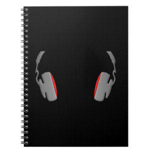 Cuaderno Auriculares Guay simple y elegante