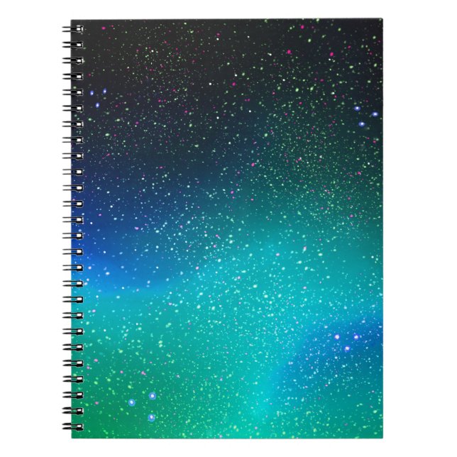 Cuaderno Aurora boreal (Frente)