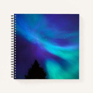 Cuaderno Aurora boreal Canadá Ontario Sudbury