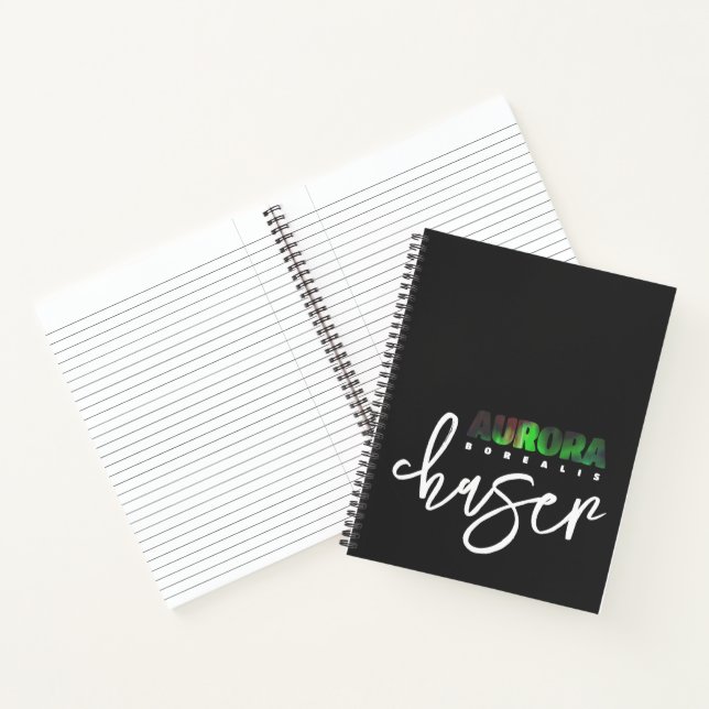 Cuaderno Aurora Borealis (Luz del Norte) Chaser (Interior)