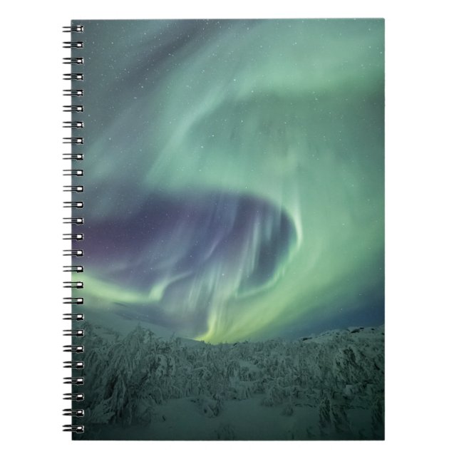 Cuaderno Aurora Borealis Noruega (Frente)