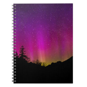 Cuaderno Aurora Borealis Starry Night Sky