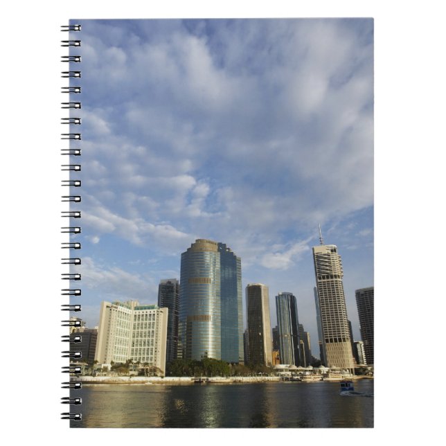 Cuaderno Australia, Queensland, Brisbane, rascacielos y (Frente)