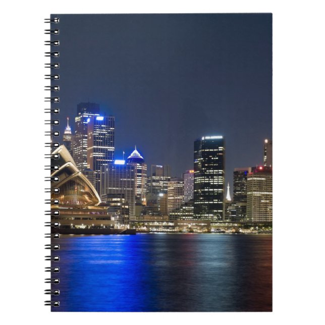 Cuaderno Australia, Sydney. Horizonte con Casa de la Ópera  (Frente)