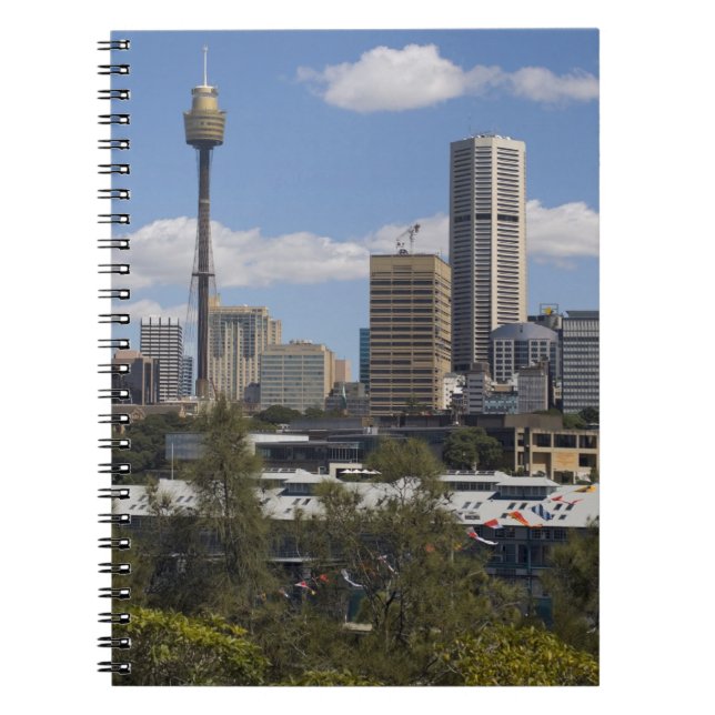Cuaderno Australia, Sydney, Potts Point. Horizonte de Sydne (Frente)