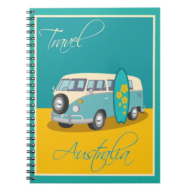 Cuaderno Australia: Viajes (Frente)