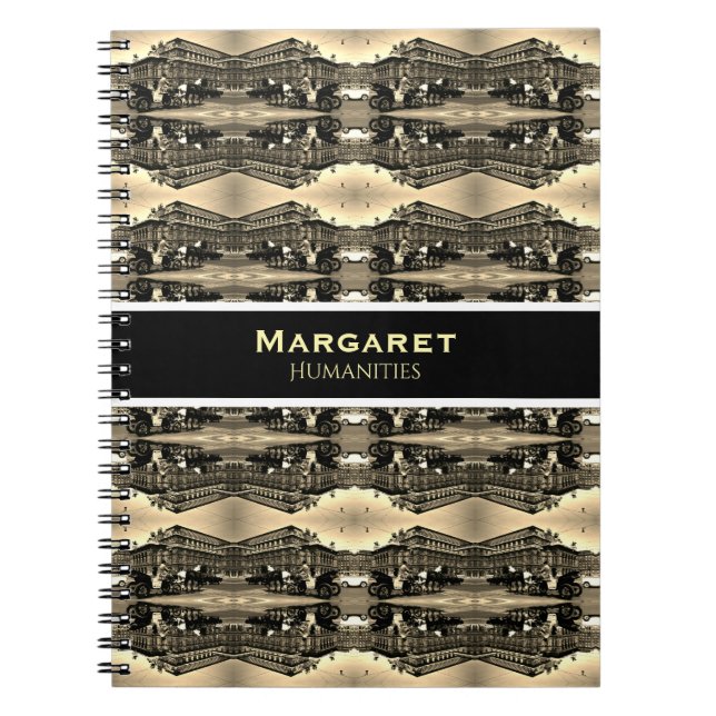 Cuaderno Austria Viena Fiaker Staatsoper ópera antigua (Frente)
