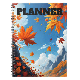 Cuaderno Authumn leaves planner book