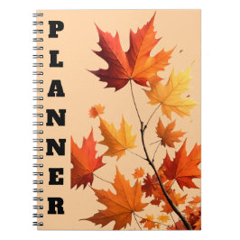 Cuaderno  Authumn leaves Spiral Photo Notebook