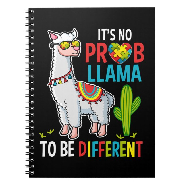 Cuaderno Autism Awareness Puzzle Pizzle Piezas de diseño ca (Frente)