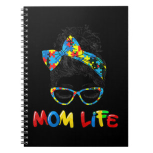 Cuaderno Autismo autista Concienciación de mamá Camisetas d