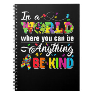 Cuaderno Autismo Autista Ser Amable Amabilidad Conciencia A