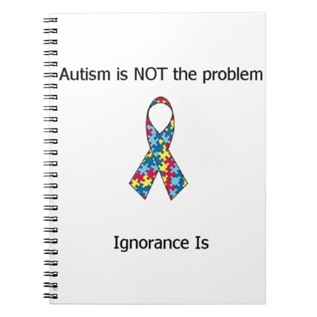 Cuaderno Autismo contra ignorancia (Frente)