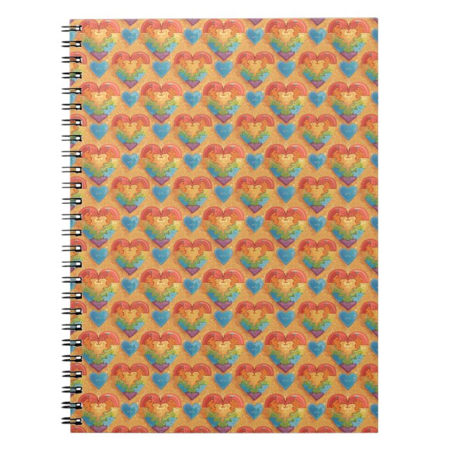 Cuaderno Autismo del corazón (Frente)
