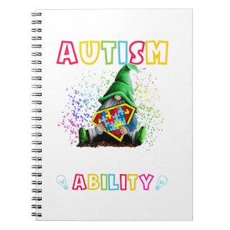 Cuaderno Autismo Gnome No Es Una Discapacidad Es Un Diferen