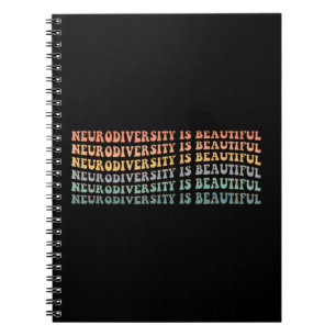 Cuaderno Autismo mamá Neurodiversidad arcoiris hermosaNeur