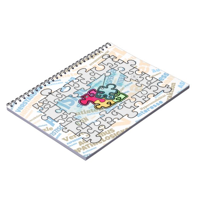 Cuaderno Autismus Autism  (Lado Izquierdo)