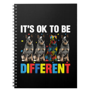 Cuaderno Autista Está bien ser diferente ganado australian