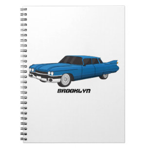 Cuaderno Auto clásico Guay blue 1959