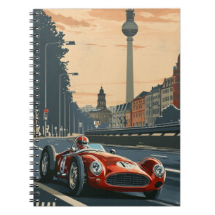 Cuaderno Auto de Carreras de época en Berlín
