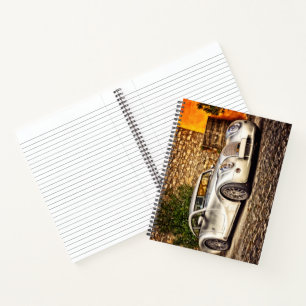 Cuaderno Auto deportivo Plateado