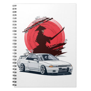 Cuaderno Auto japonés Samurai R32