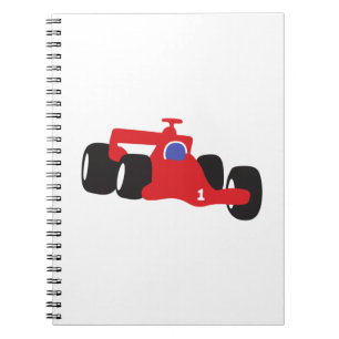 Cuaderno Auto Racing  illustration printed on t-shirts