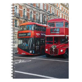 Cuaderno Autobuses Red Double Decker