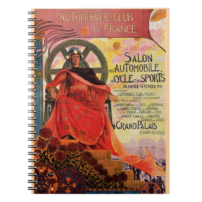 Cuaderno Automobile Club de Francia (Frente)