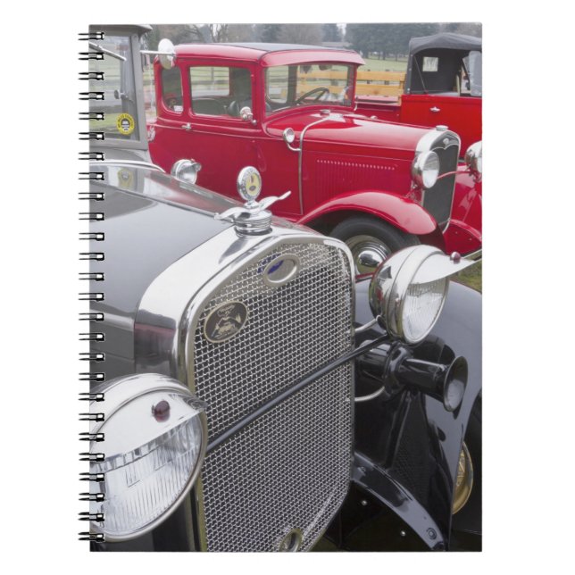 Cuaderno automóviles Ford antiguos (Frente)