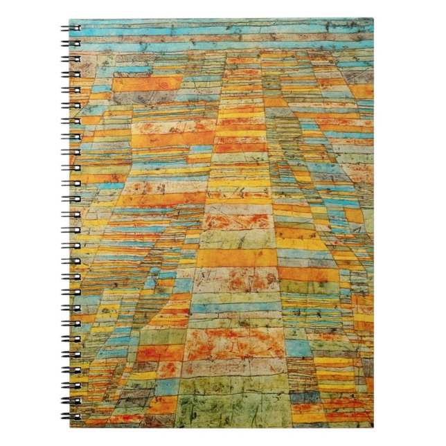 Cuaderno Autopistas Paul Klee y bloc de notas de Byways (Frente)