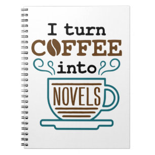 Cuaderno Autor Novelista De Escritores Que Convierto El Caf