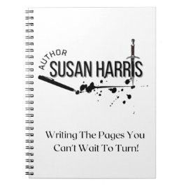 Cuaderno Autora Susan Harris Notebook