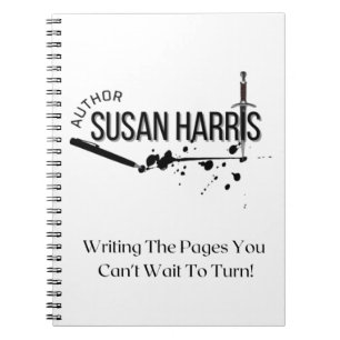Cuaderno Autora Susan Harris Notebook